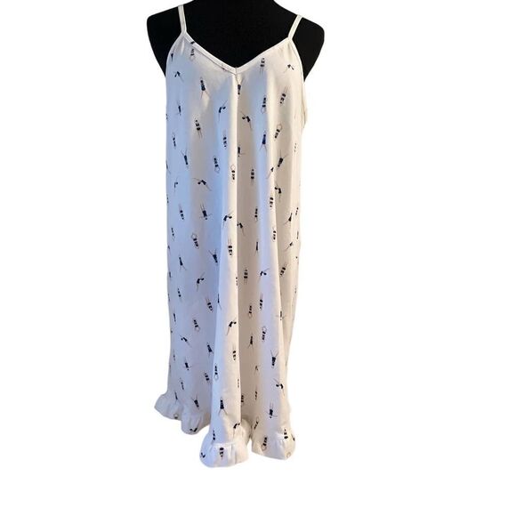 HAUTE HOME FINE LOUNGEWEAR LOUNGE DRESS SIZE MEDIUM - Picture 2 of 8